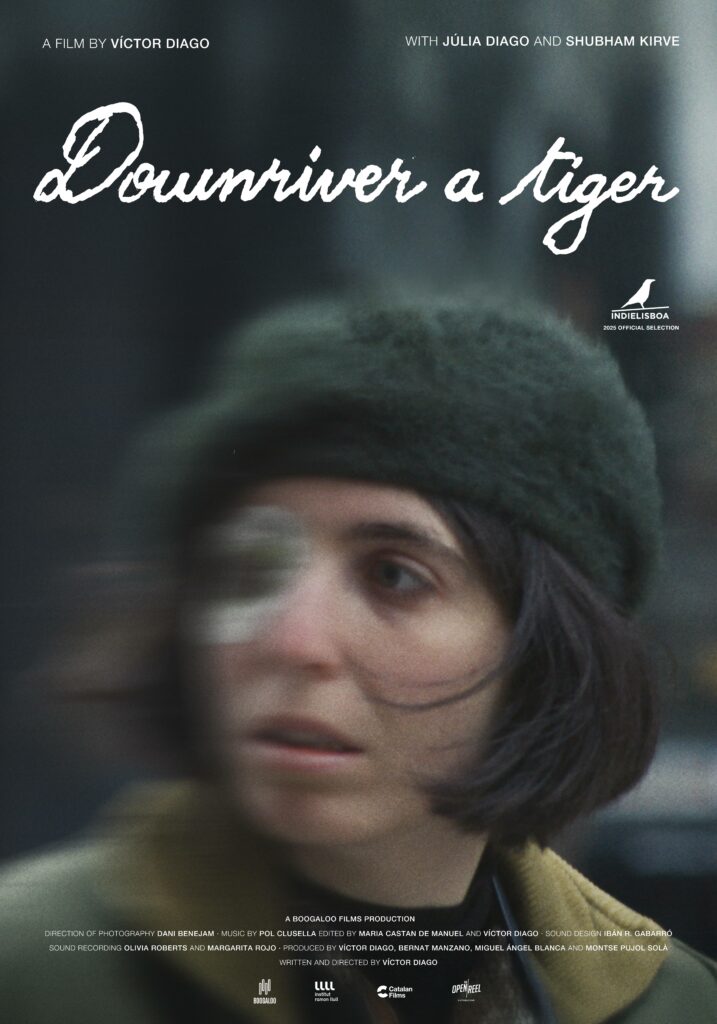 Downriver a Tiger poster - Júlia avec son pansement à l'oeil