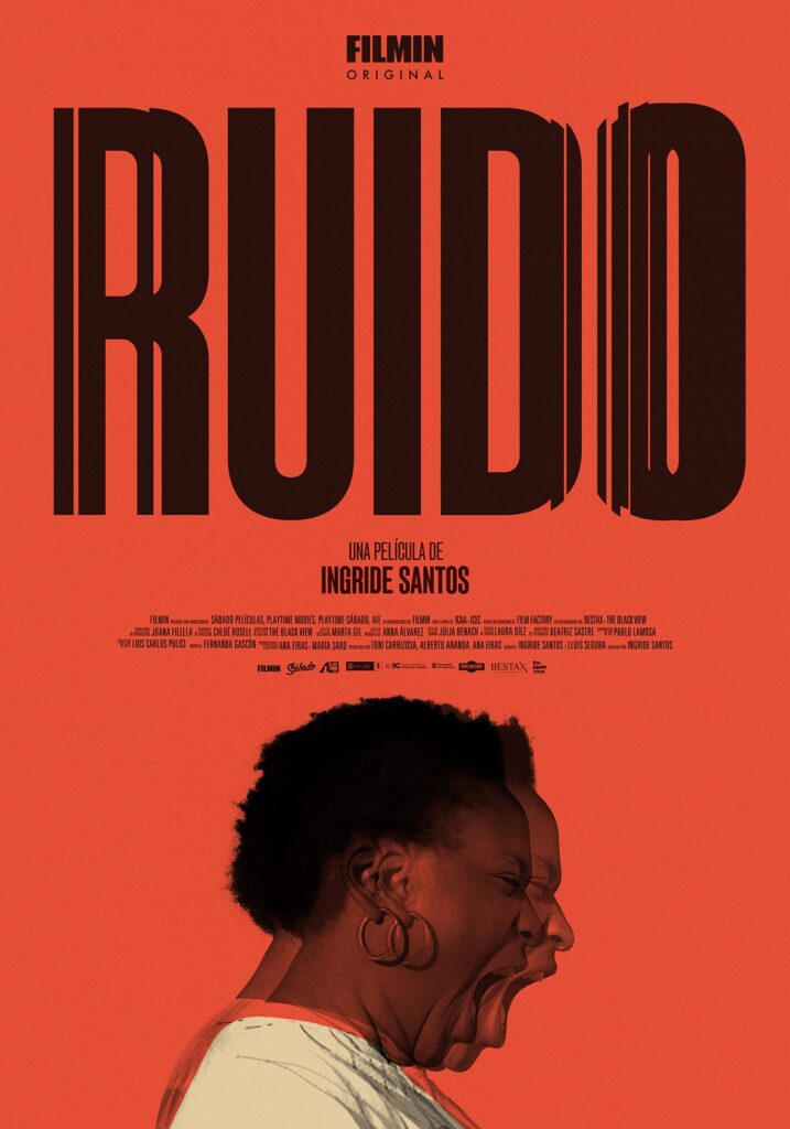 RUIDO poster - une femme crie